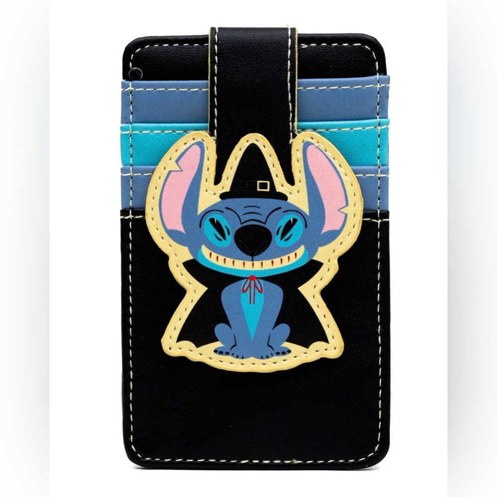 NWT Buckle-Down Disney’s Lilo and Stitch Halloween witch ID cardholder